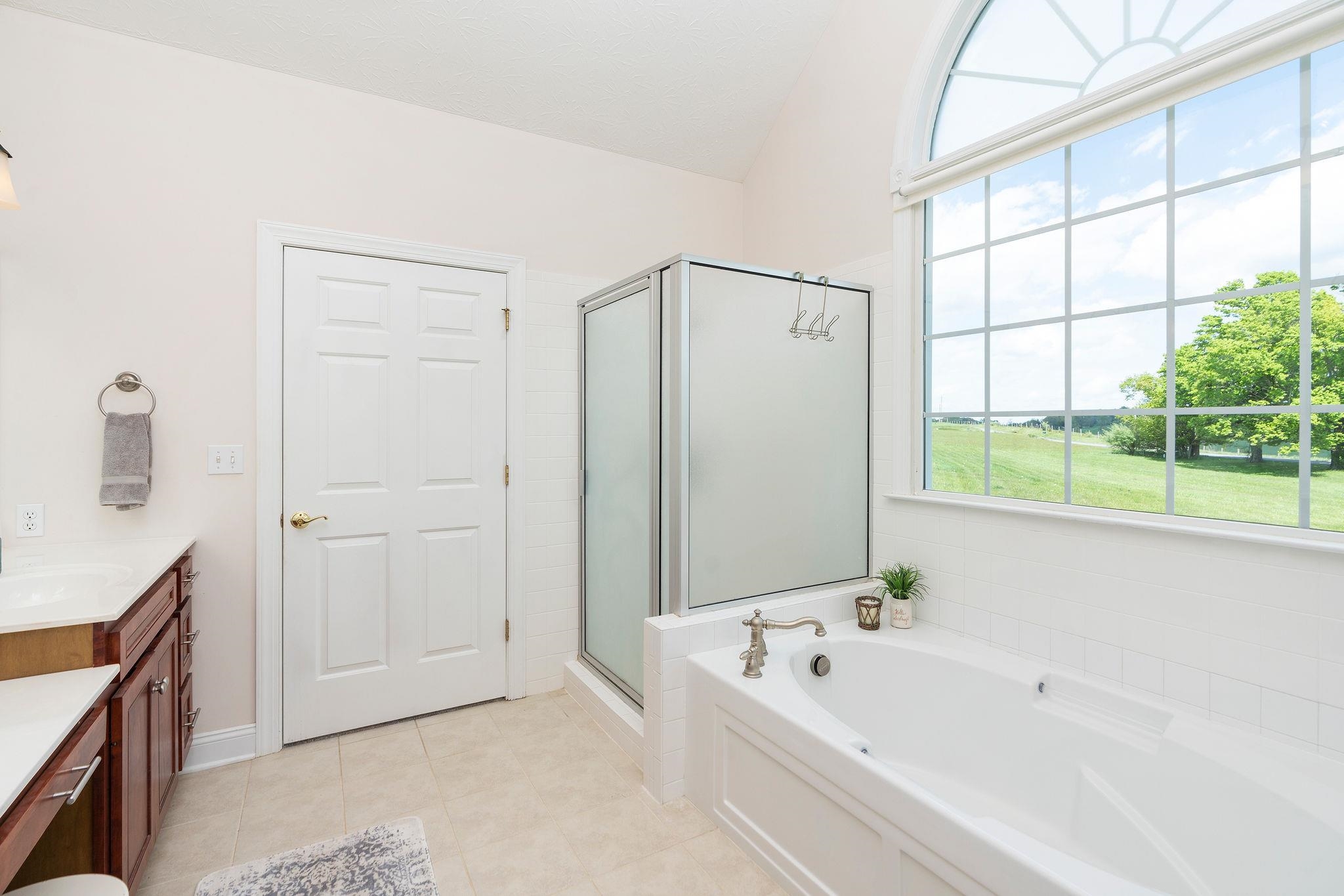 12 Ridgemore Drive Raphine, VA 24472 - Photo 35 of 75 a bathroom with a tub a sink and a window