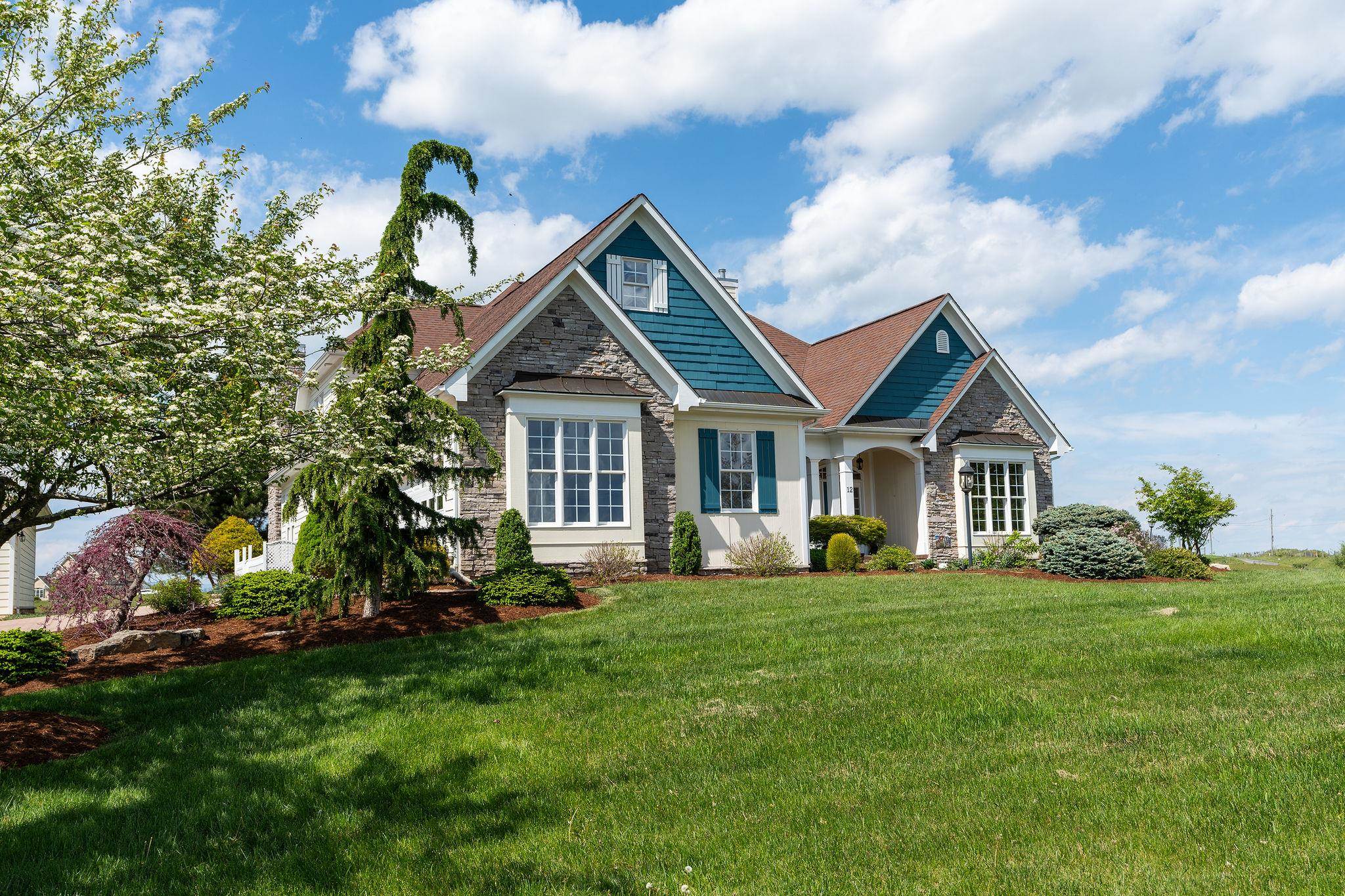 12 Ridgemore Drive Raphine, VA 24472 - Photo 59 of 75 a front view of a house with a garden
