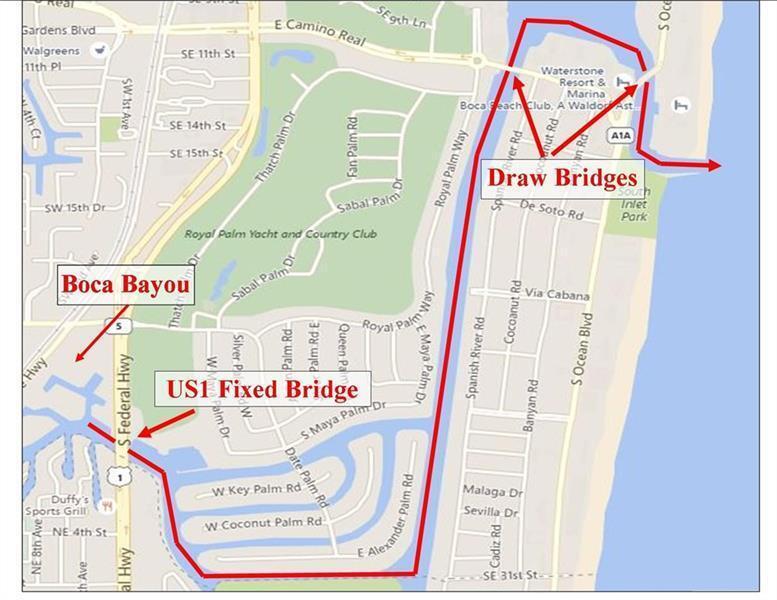 7 Royal Palm Way, Unit 104 Boca Raton, FL 33432 - Photo 69 of 69 Fixed bridge photo