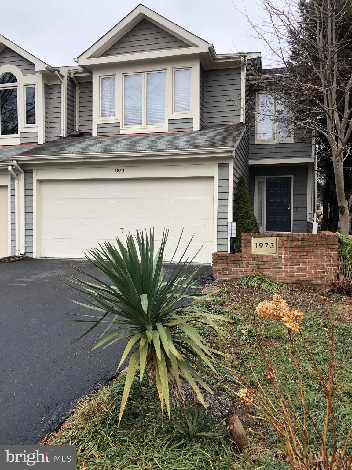 1973 Lakeport Way Reston, VA 20191 - Photo 3 of 69 Rare 2 car garage end TH over water. Walk to metro