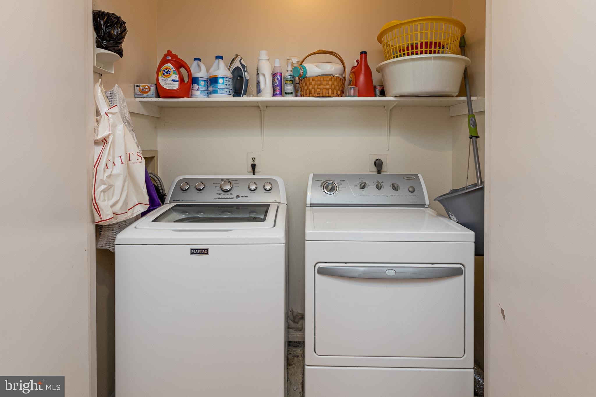 1973 Lakeport Way Reston, VA 20191 - Photo 48 of 69 Washer and Dryer upstairs in hall.