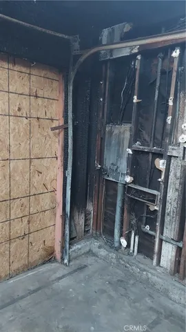 a view of water heater room