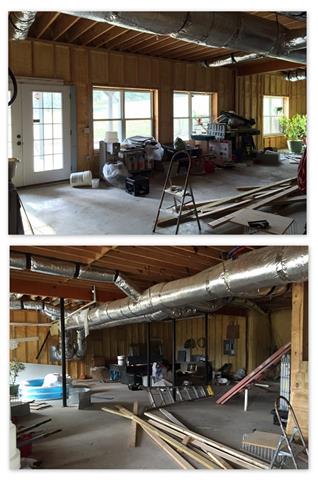1301 Barnes Road Antioch, TN 37013 - Photo 16 of 20 This bright, expansive basement has already been prepped for converting to living space, including spray foam insulation and French doors leading to the patio.