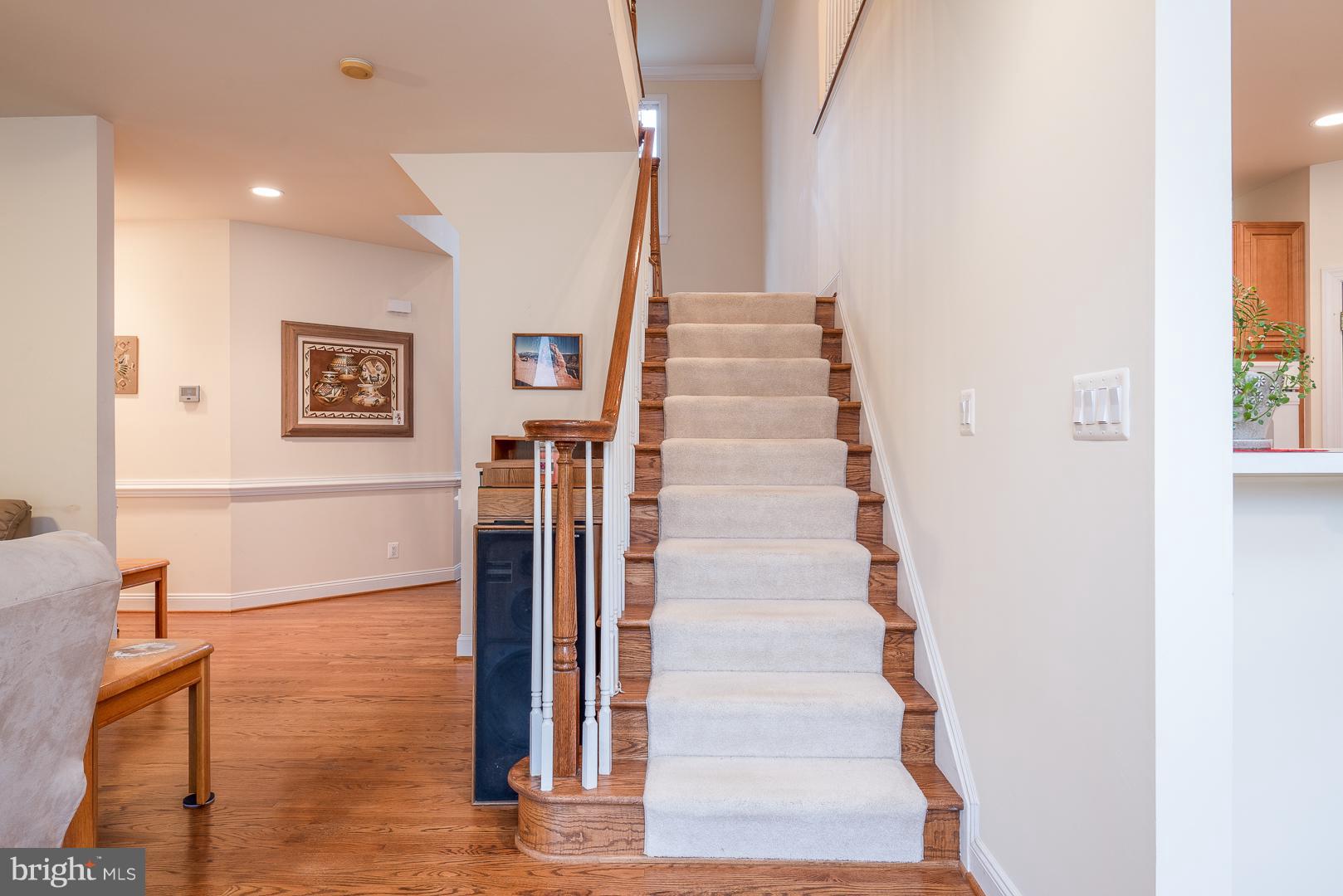 7466 Lower Waterloo Road Warrenton, VA 20186 - Photo 23 of 31 Rear stairs from Kit and family room