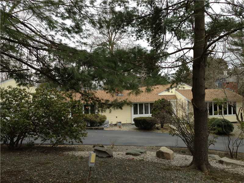 33 Forge Road North Kingstown, RI 02852 - Photo 23 of 24 Exterior Front. beautiful treed front for privacy and serenity