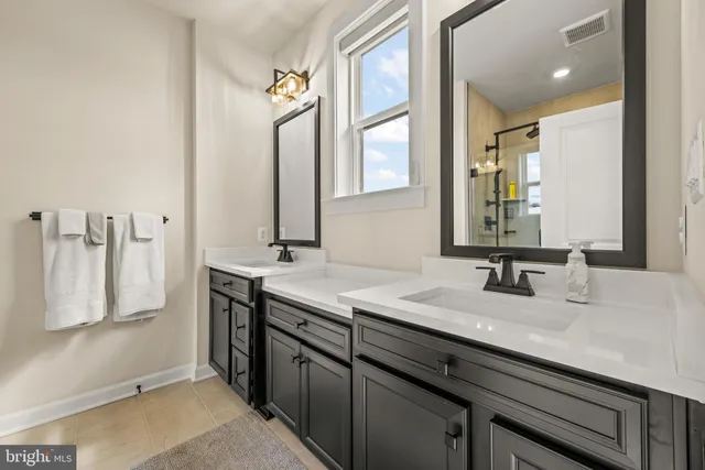 a view of a hallway with a wooden floor