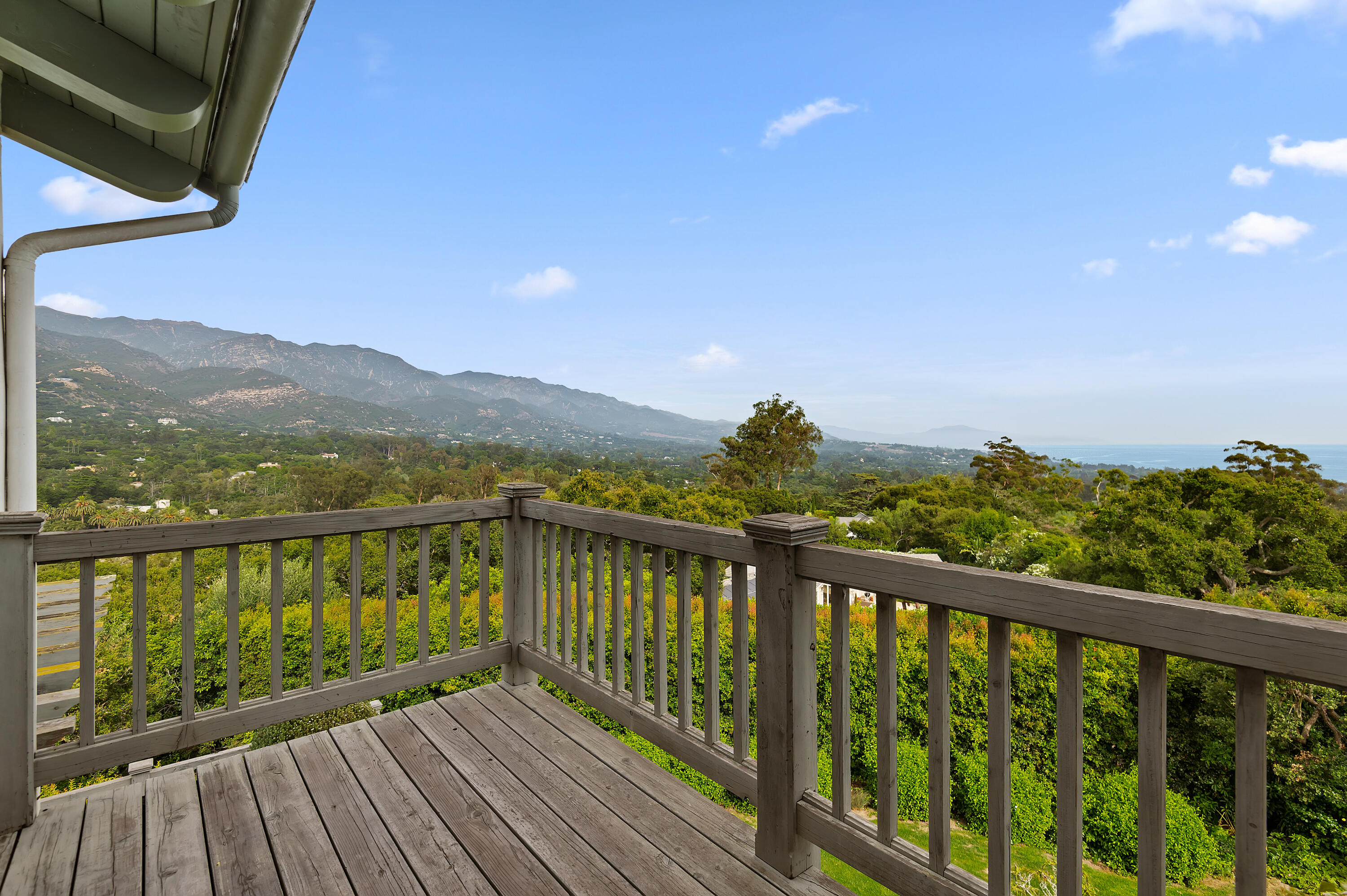 931 Knapp Drive Santa Barbara, CA 93108 - Photo 24 of 40 a view of city and mountain from a balcony