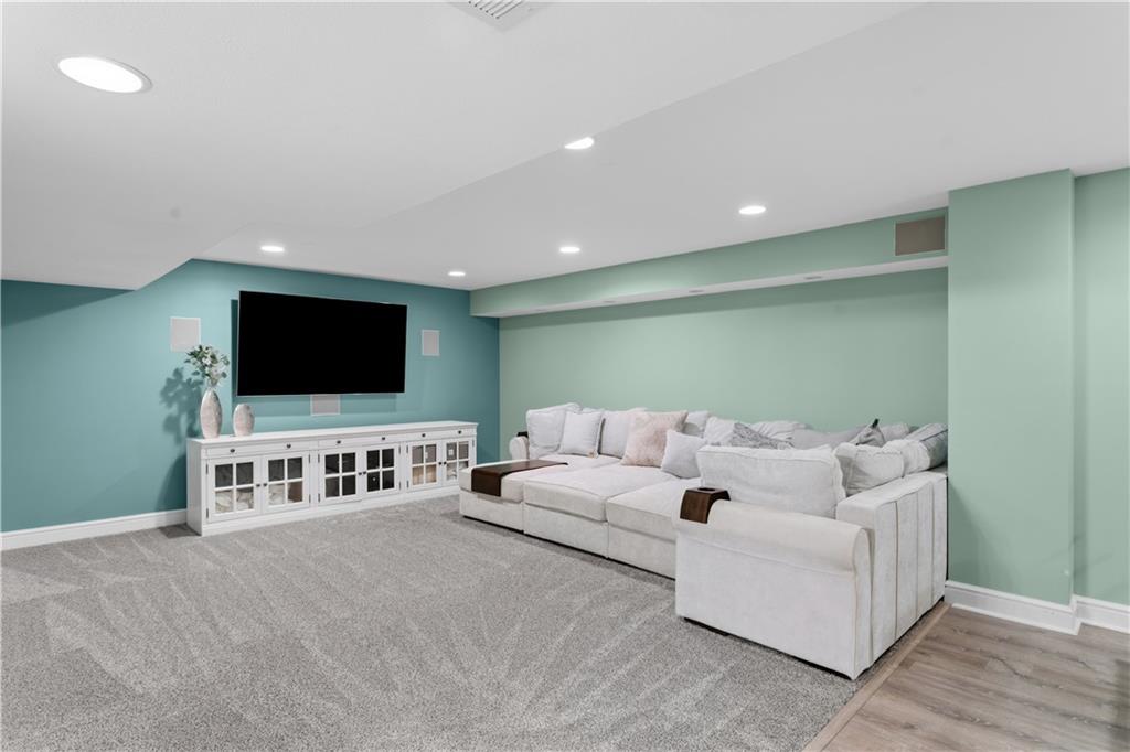 237 Morning Grove Lane Valencia, PA 16059 - Photo 36 of 50 Finished full lower level has full bath, family room, exercise room space w/egress window and additional storage room.