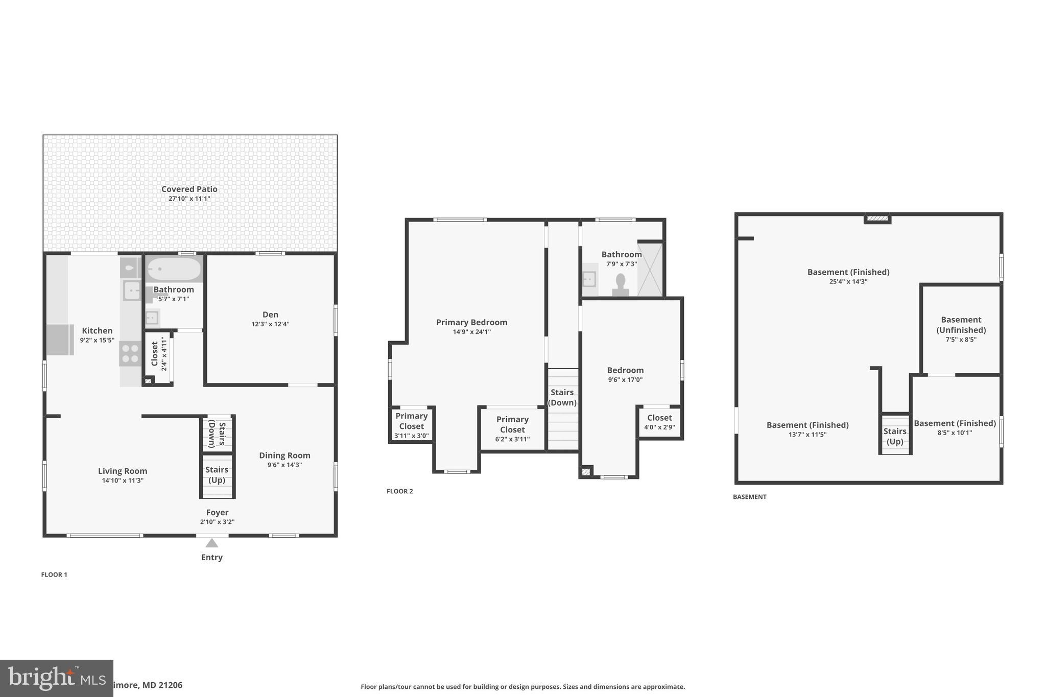 5404 Radecke Avenue Baltimore, MD 21206 - Photo 29 of 29 Combined Floorplan