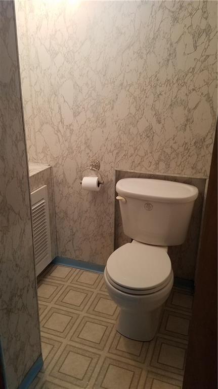 4021 Portman Avenue Pittsburgh, PA 15214 - Photo 13 of 16 Half bath is located in the homes lower living space.