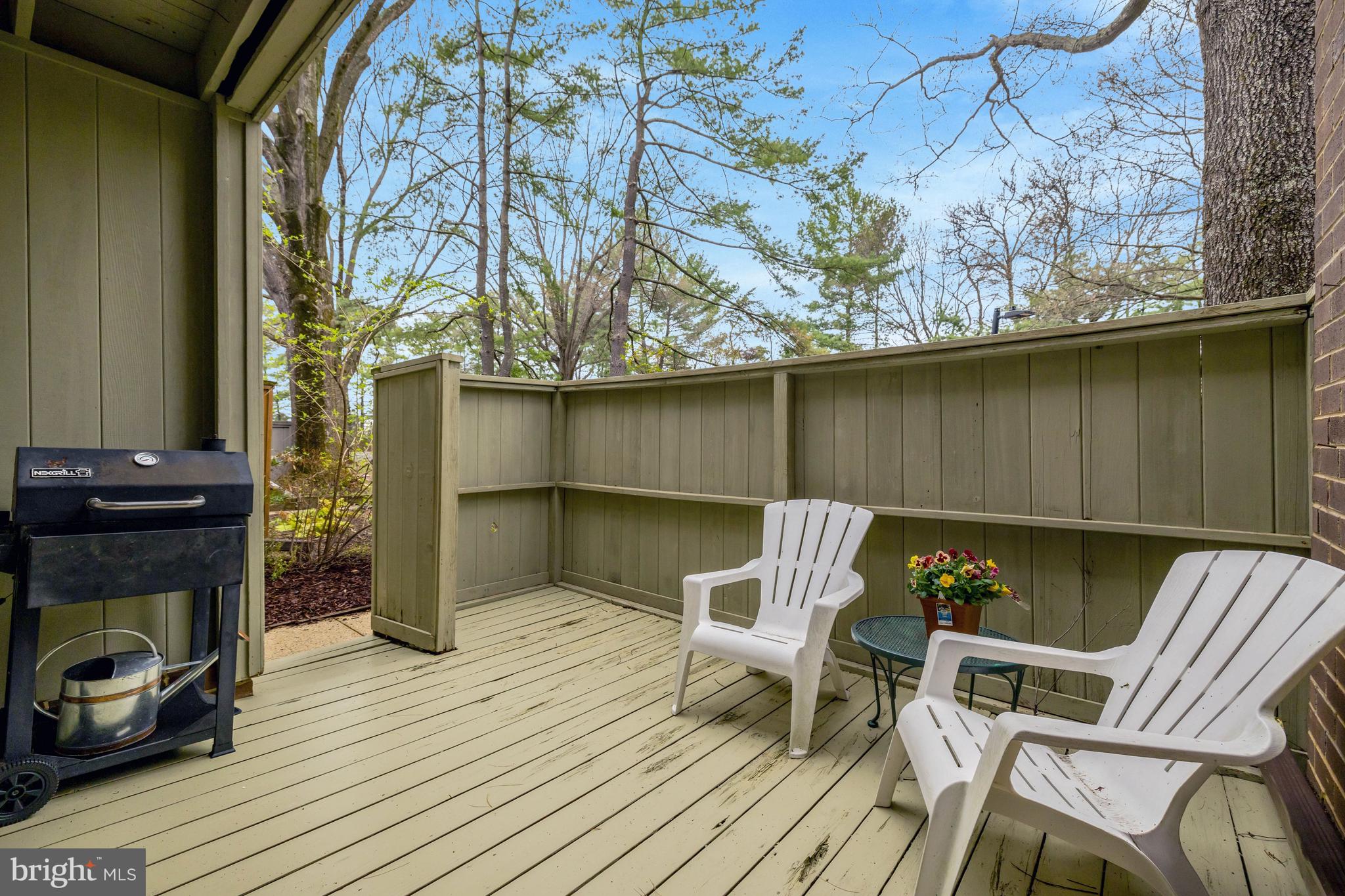 1752 Wainwright Drive Reston, VA 20190 - Photo 15 of 51 Deck off the kitchen is perfect for the grill