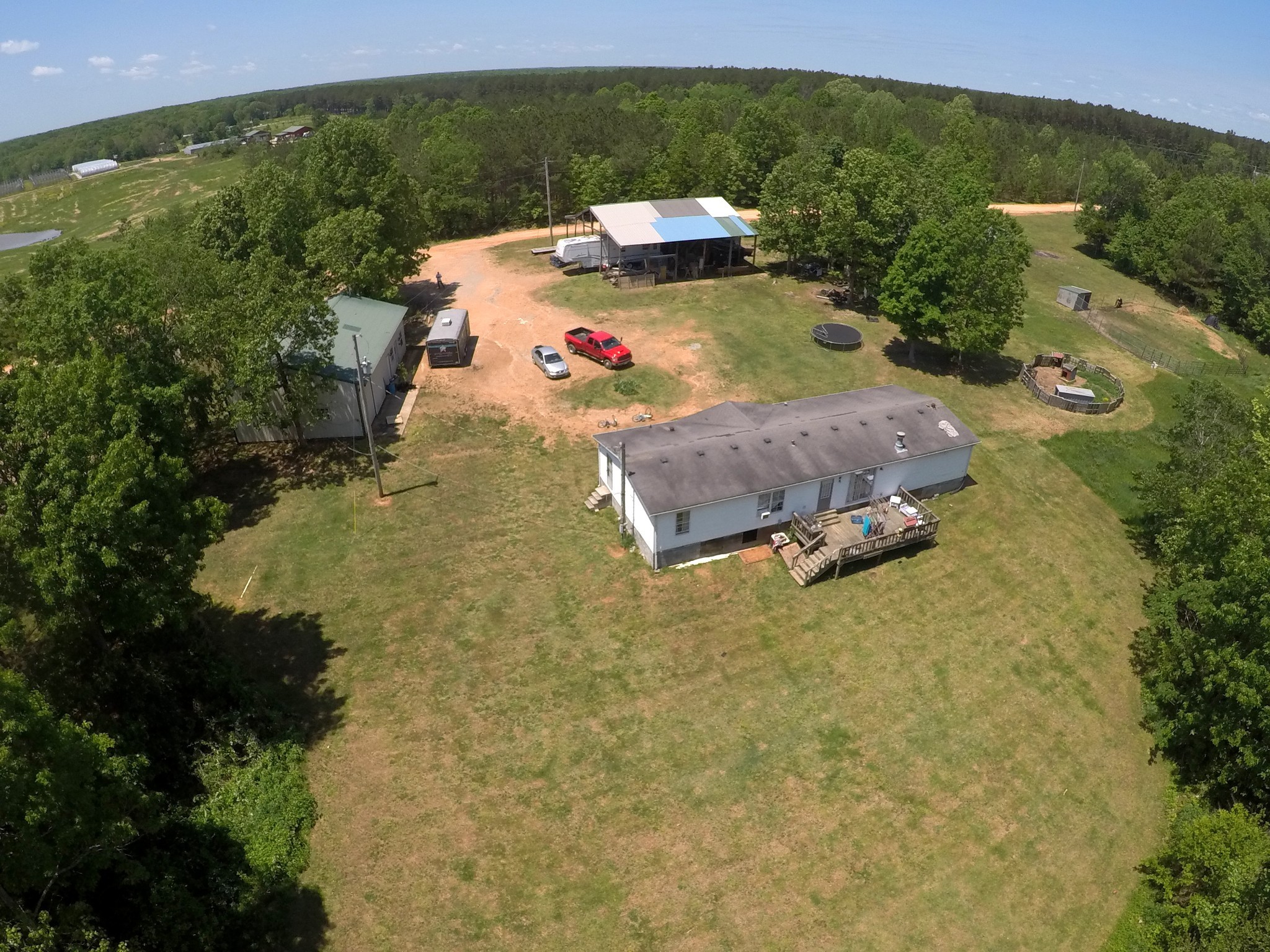 126 Yoder Lane Summertown, TN 38483 - Photo 54 of 69 an aerial view of a house with a yard