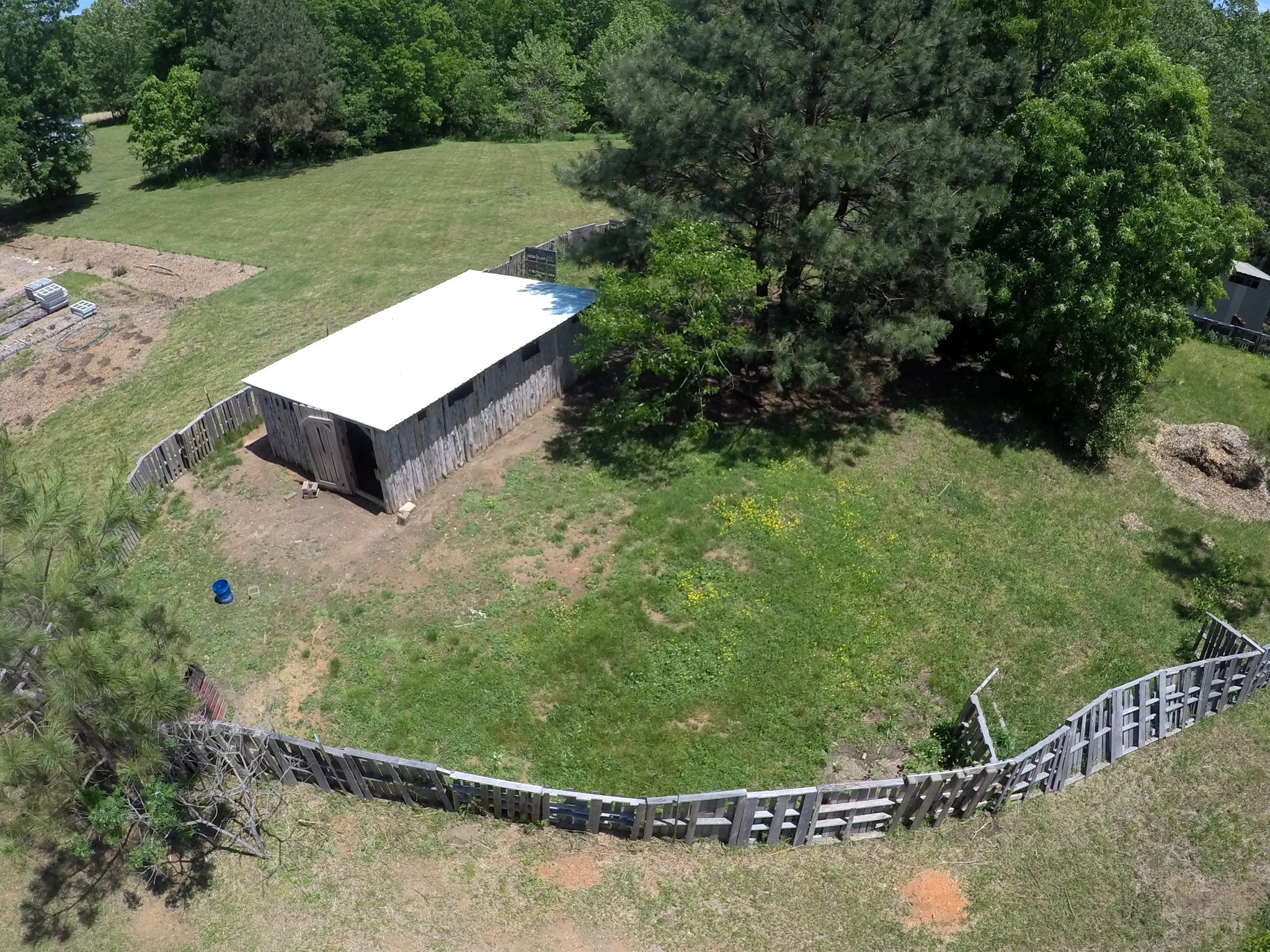 126 Yoder Lane Summertown, TN 38483 - Photo 63 of 69 a view of a back yard from a balcony