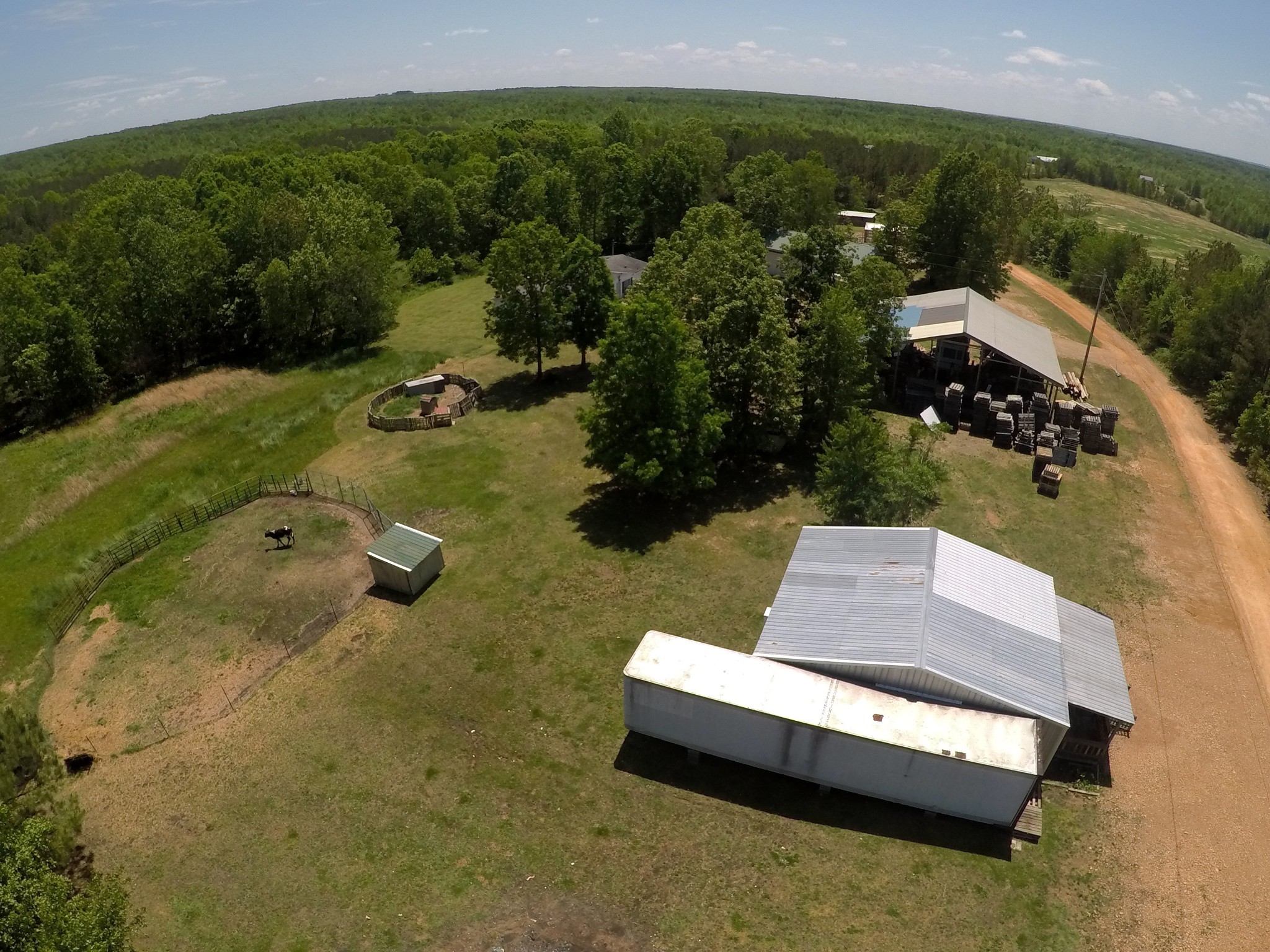 126 Yoder Lane Summertown, TN 38483 - Photo 66 of 69 an aerial view of a house with yard swimming pool and outdoor seating