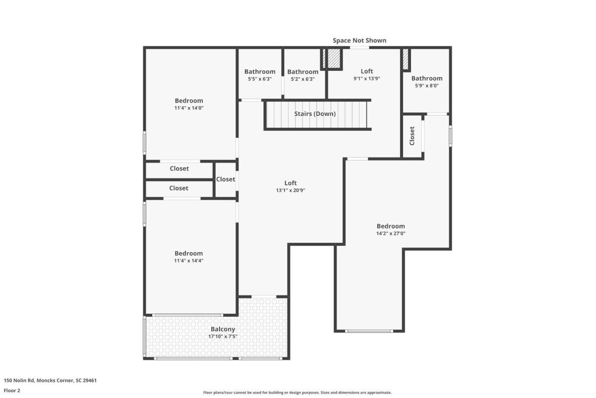 150 Nolin Road Moncks Corner, SC 29461 - Photo 46 of 46 upstairs