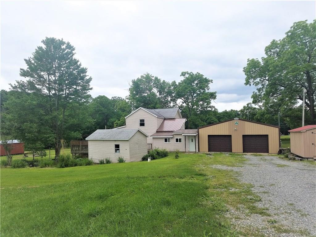 122 Cubbage Lane Butler, PA 16001 - Photo 1 of 25 Lovely 10 Acre Gentlemen's farm with large ranch, Oversized 2 door garage fits 4 cars. Large barn, 4 sheds and 2 sources for heat. Very private at end of lane. OGM is all transferable to new owners.
