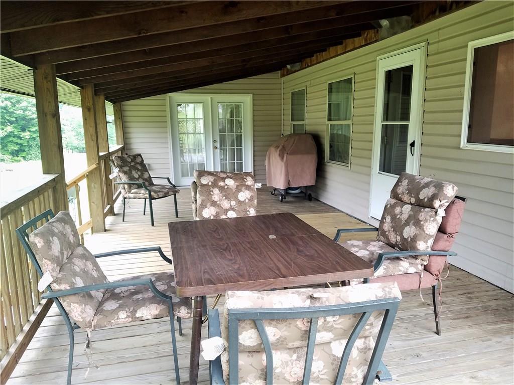122 Cubbage Lane Butler, PA 16001 - Photo 20 of 25 You can also enter the deck from the den room as well.