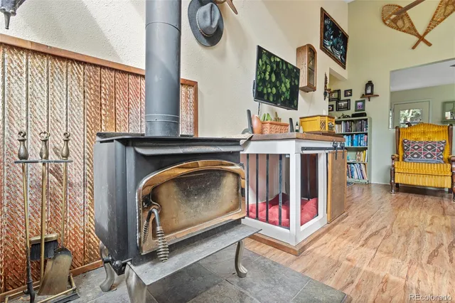 a view of a hallway with washer and dryer