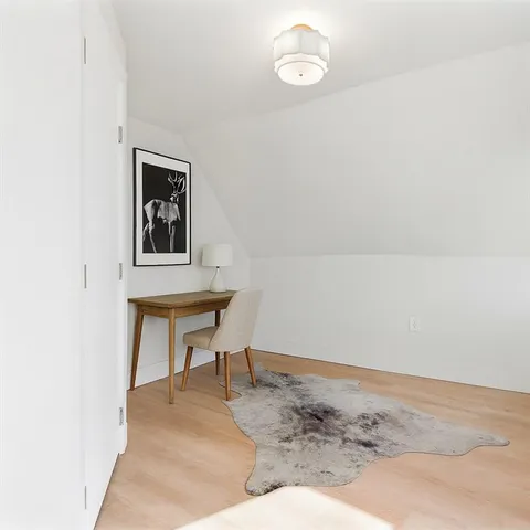 a room with table and chair