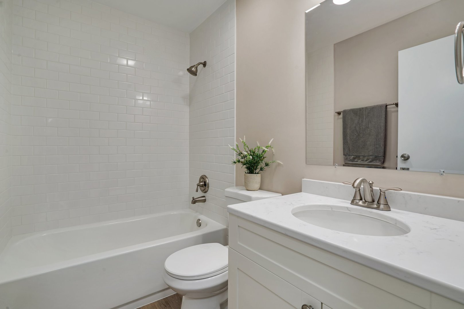 161 South Schmidt Road Bolingbrook, IL 60440 - Photo 10 of 26 a bathroom with a sink toilet and a bathtub