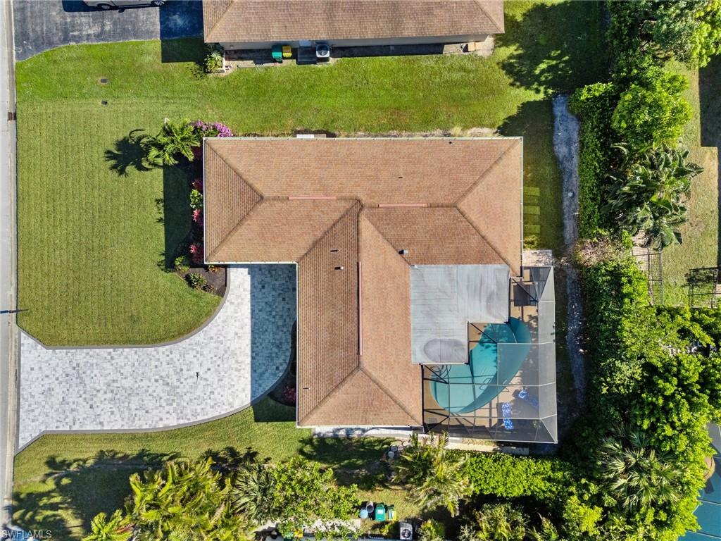 230 Pine Valley Circle Naples, FL 34113 - Photo 40 of 40 an aerial view of a house having yard