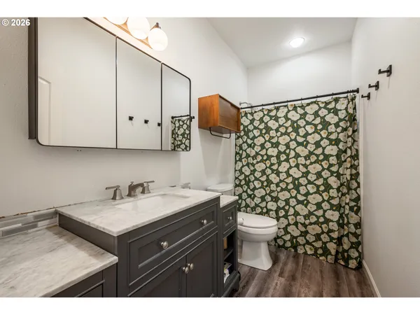 a bathroom with a sink and a toilet
