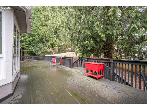a view of a swimming pool with a yard