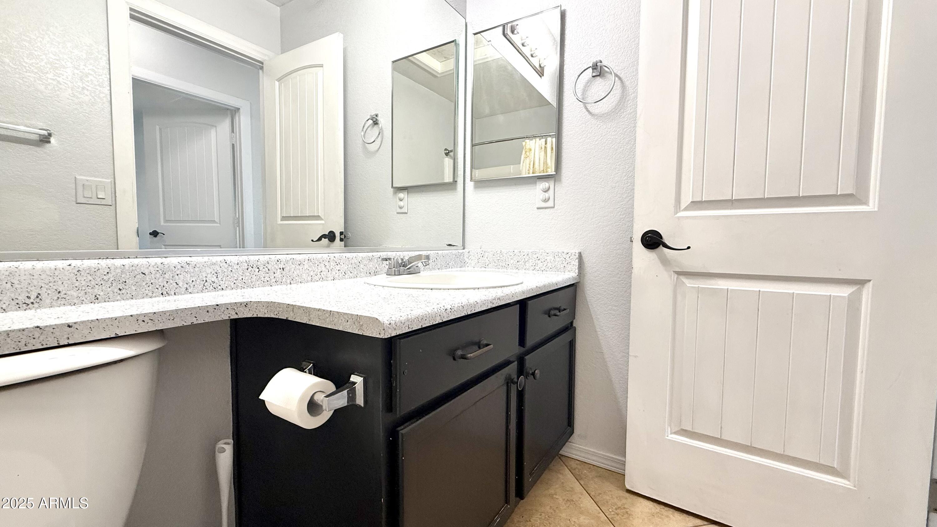1103 East Grove Street Phoenix, AZ 85040 - Photo 18 of 21 a bathroom with a sink and a mirror