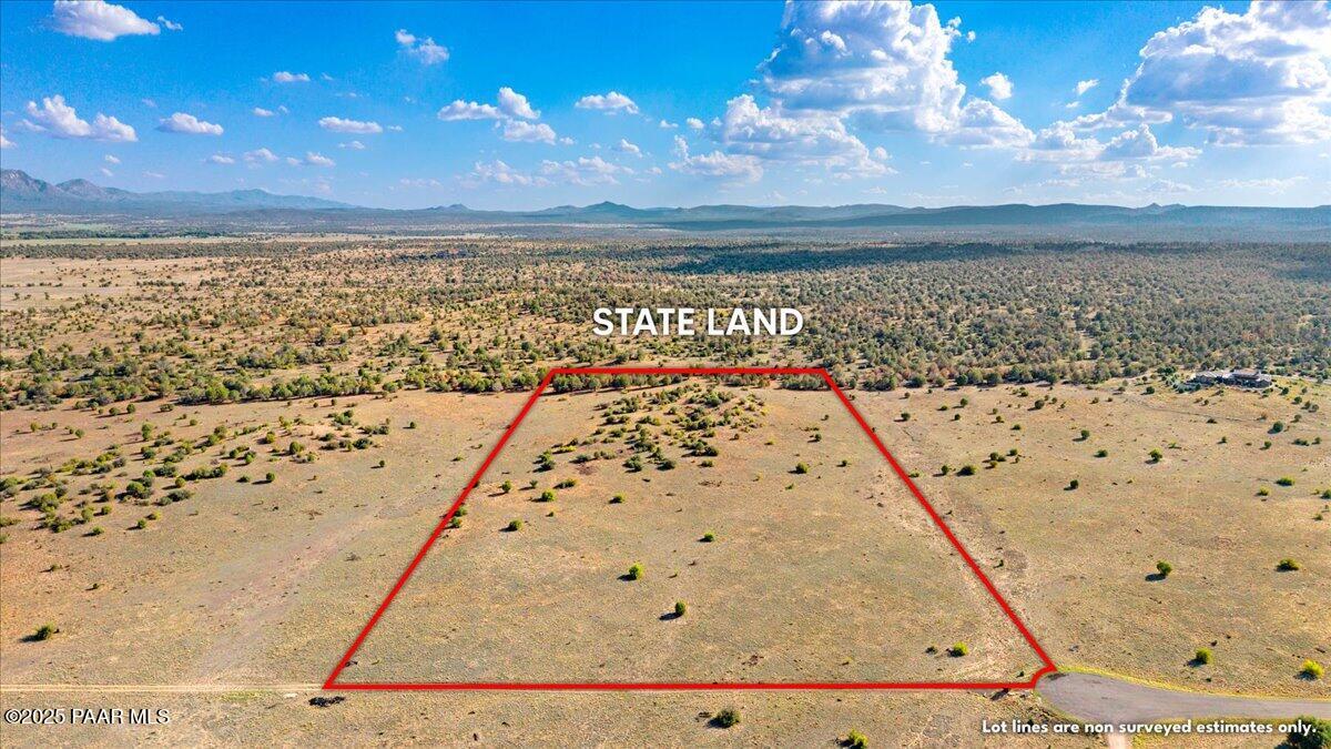 18150 Doric Way Prescott, AZ 86305 - Photo 4 of 13 04-Lot A Aerial View N