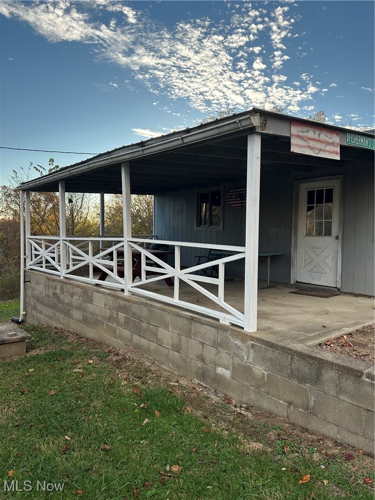 44952 Moose Ridge Road Woodsfield, OH 43793 - Photo 9 of 48 Detached Garage with covered porch