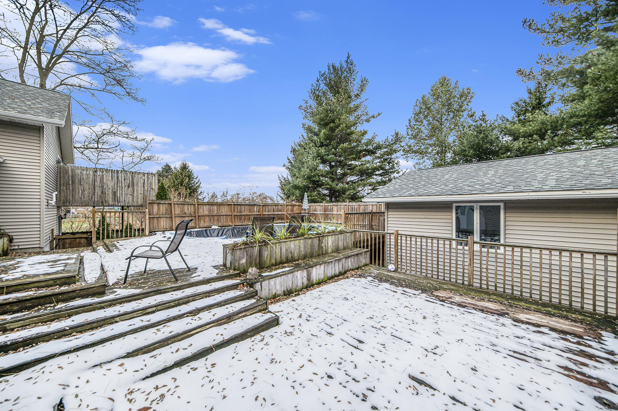1055 Miller Road Plainwell, MI 49080 - Photo 23 of 24 Large Deck
