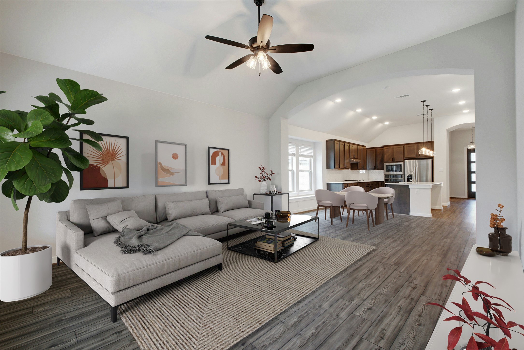 633 Pecan Bottom Trail Georgetown, TX 78628 - Photo 7 of 38 Virtual Staged Living