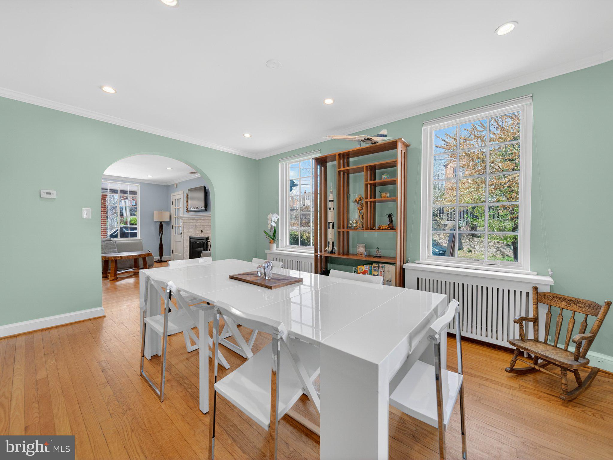 2119 Huidekoper Place Northwest Washington, DC 20007 - Photo 16 of 37 Bright and airy dining space awaits.