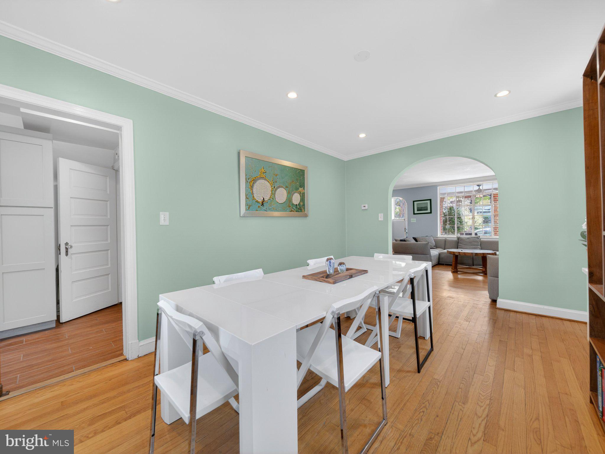 2119 Huidekoper Place Northwest Washington, DC 20007 - Photo 21 of 37 Bright and airy dining space awaits.