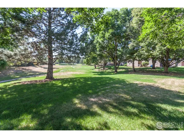 a view of swimming pool with a yard