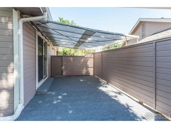 a view of outdoor space and deck