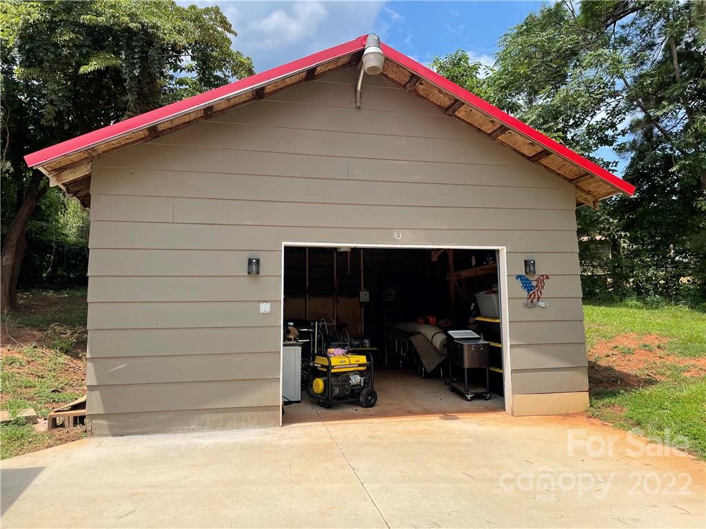 170 South Mitchell Avenue Rutherfordton, NC 28139 - Photo 19 of 21 a view of a car garage of the house