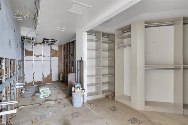 a view of a storage & utility room