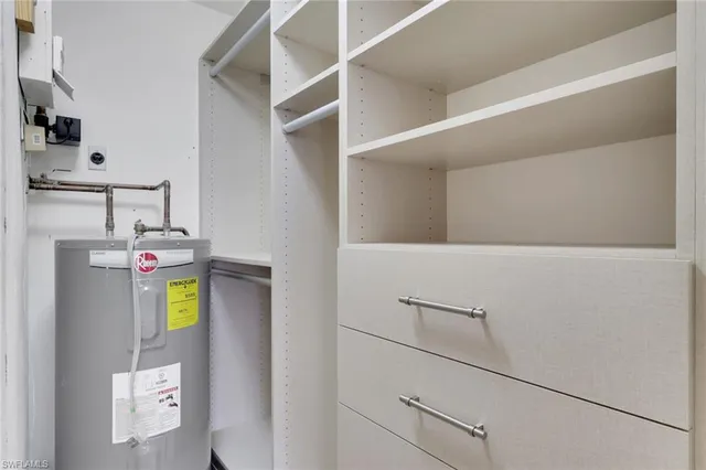 a utility room with washer and dryer