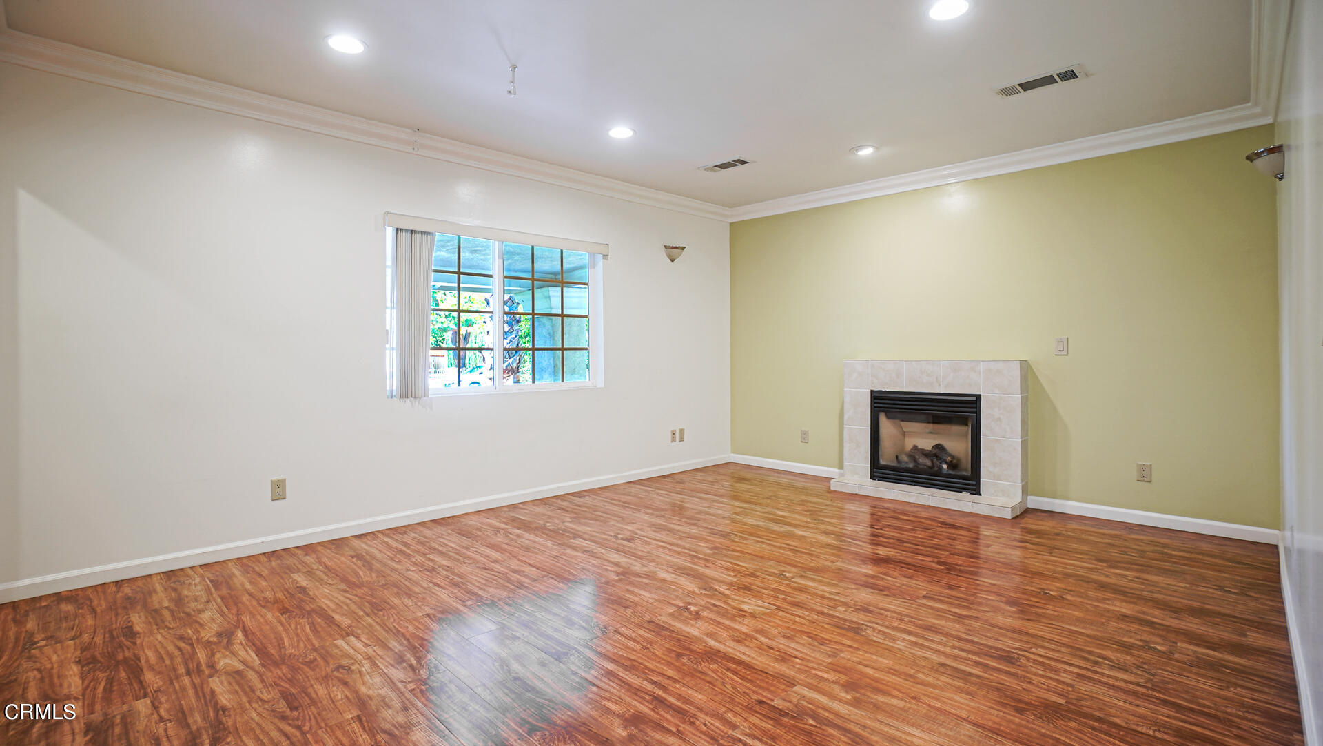 3821 Elma Road Pasadena, CA 91107 - Photo 3 of 27 wooden floor in an empty room with a window