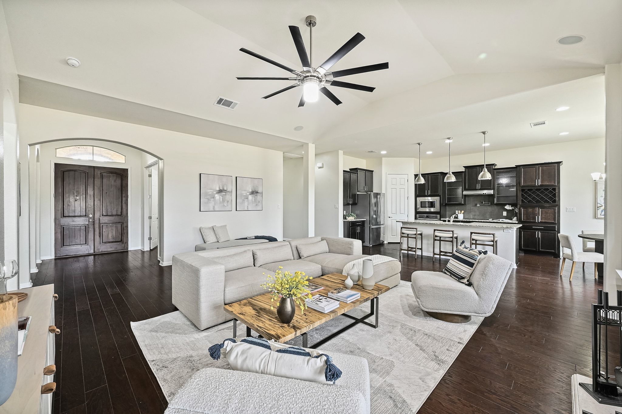 803 Wilson Ranch Place Cedar Park, TX 78613 - Photo 3 of 32 The grand entry welcomes you to a spacious, open concept home.