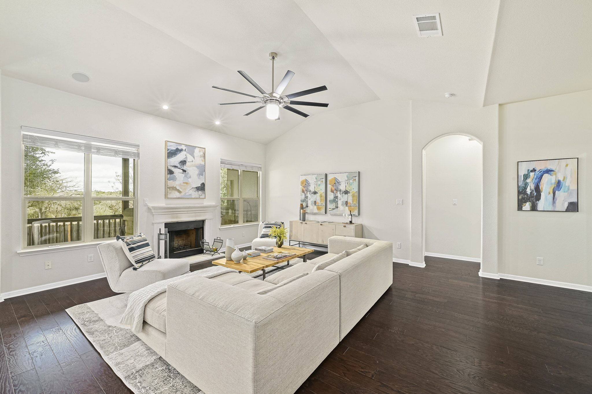 803 Wilson Ranch Place Cedar Park, TX 78613 - Photo 6 of 32 The common areas have been freshly painted (01/2026) for a clean, bright, and neutral design.