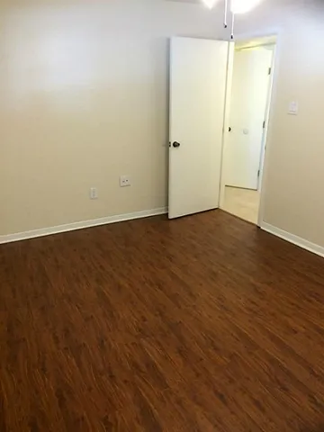 wooden floor in an empty room