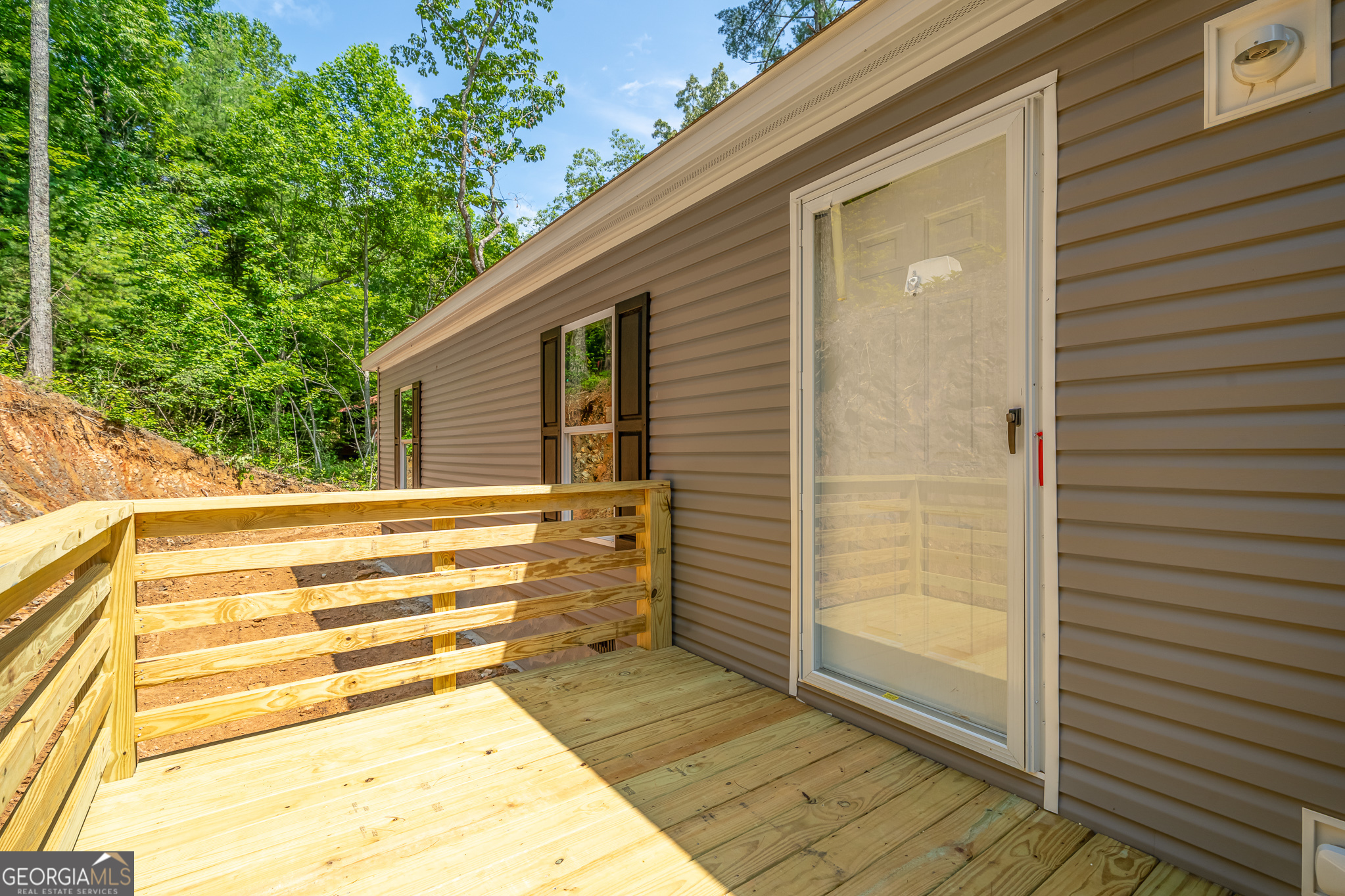 134 Double Line Road Ellijay, GA 30540 - Photo 4 of 33 a view of backyard with large trees