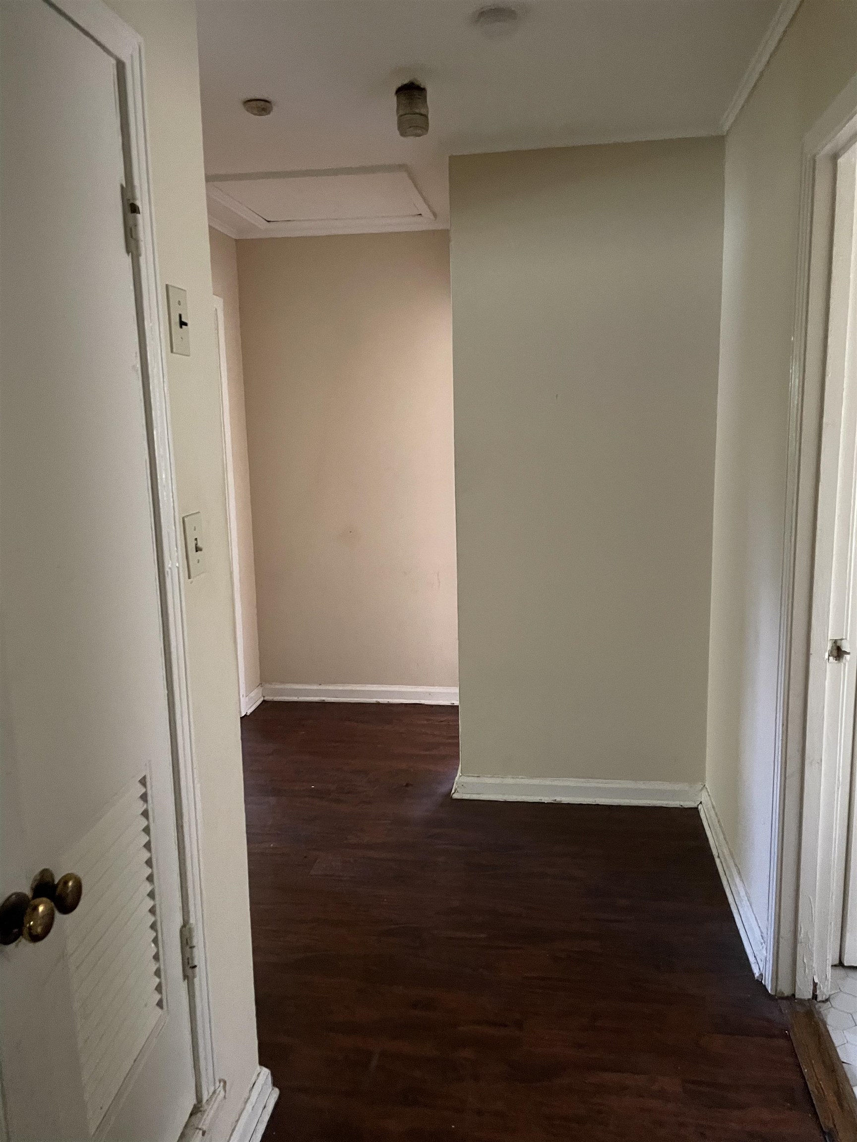 273 Clower Road Memphis, TN 38109 - Photo 13 of 13 a view of a hallway with wooden floor