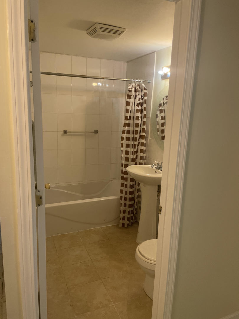1436 Circle Avenue Forest Park, IL 60130 - Photo 10 of 18 a bathroom with a shower and a toilet