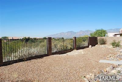 1118 South Riparian Avenue Tucson, AZ 85748 - Photo 13 of 13 a view of a terrace with a garden