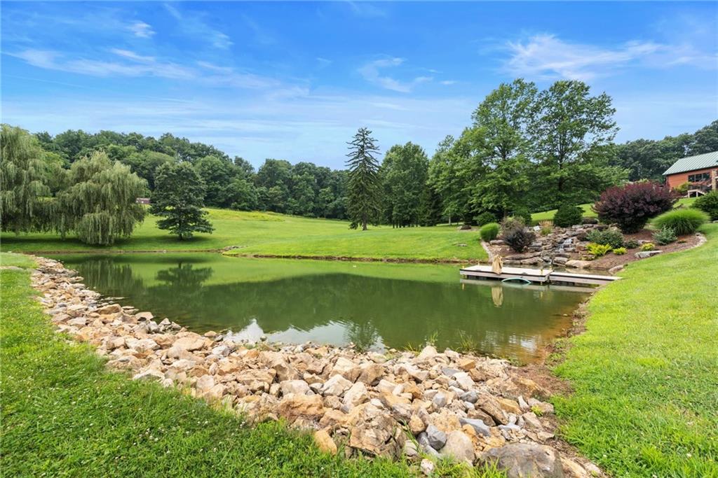 10126 Old Rte 56 Shelocta, PA 15774 - Photo 49 of 50 a view of a lake with a yard