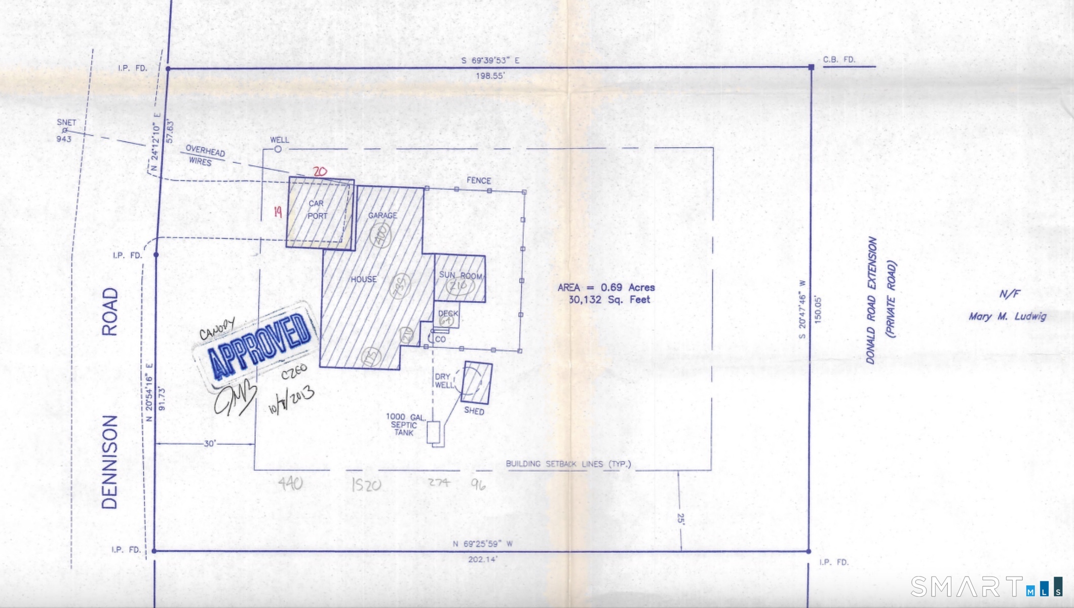 80 Dennison Road Essex, CT 06426 - Photo 30 of 30 Septic and Well locations