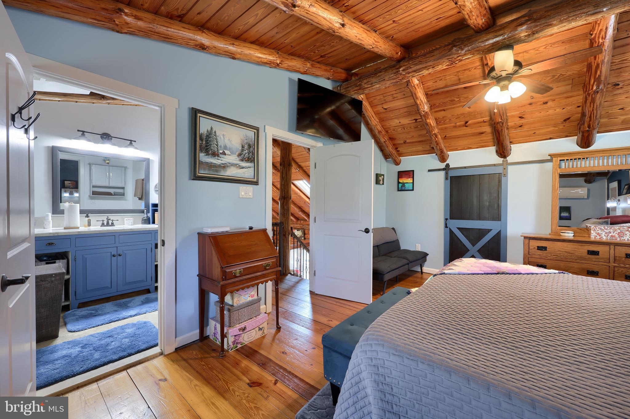 13 Upper Valley Road Christiana, PA 17509 - Photo 25 of 60 a bedroom with a bed and a view of bathroom